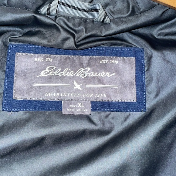 Eddie Bauer StormRepel® Premium Down insulation 
Color: Blue - Picture 4 of 9